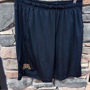 Men's Black Minnesota gophers Nike Athletic Shorts dry fit XL‎